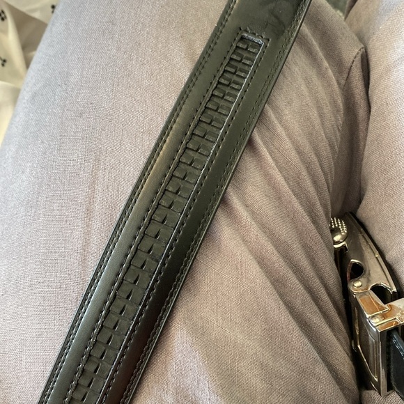 GUCCI RARE black handsome clipping belt 46/115 - Picture 10 of 10